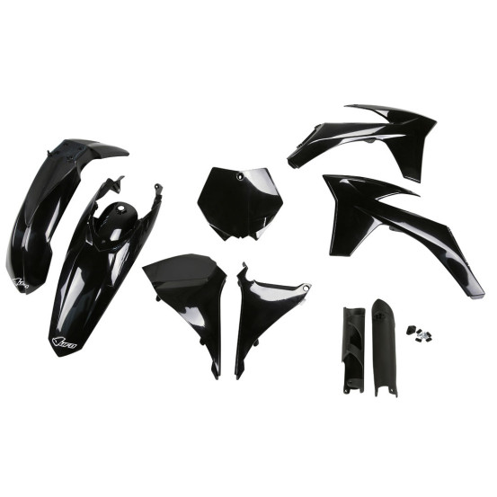 Kit plastiques complet - Noir - UFO KTM SX SX-F 2011