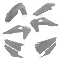 Kit plastiques - Gris - ACERBIS Husqvarna 125/250 TC 2019 250/350/450 FC 2019