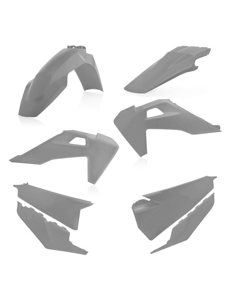 Kit plastiques - Gris - ACERBIS Husqvarna 125/250 TC 2019 250/350/450 FC 2019