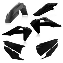 Kit plastiques - Noir - ACERBIS Husqvarna 250/350/450 FC 2019 125/250 TC 2019