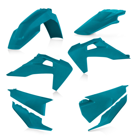 Kit plastiques - Bleu - ACERBIS Edition Metallic Teal Husqvarna TC-FC 2019-2022