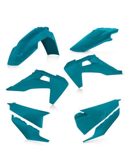 Kit plastiques - Bleu - ACERBIS Edition Metallic Teal Husqvarna TC-FC 2019-2022