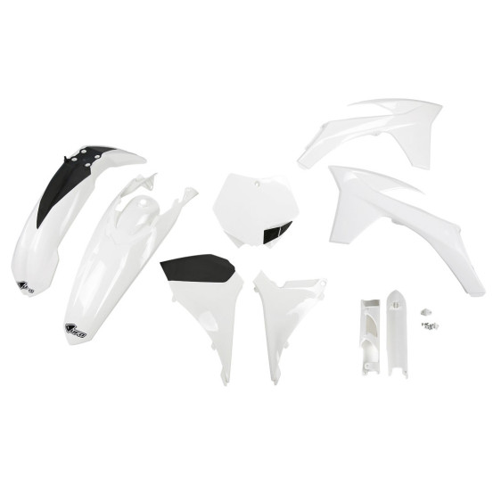 Kit plastiques complet - Blanc - UFO KTM SX SX-F 2011