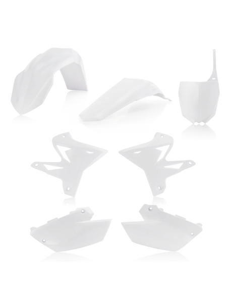 Kit plastiques Restylé - Blanc - ACERBIS Yamaha 125/250 YZ 2002-2014