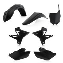 Kit plastiques Restylé - Noir - ACERBIS Yamaha 125/250 YZ 2002-2014