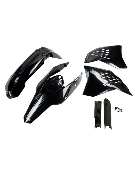 Kit plastiques complet - Noir - UFO KTM EXC EXC-F 2009-2011