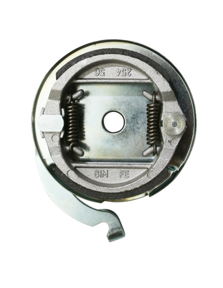 Flasque de frein avant 80mm MBK/Motobécane 51 avant (avec mâchoires)