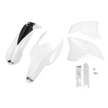Kit plastiques complet - Blanc - UFO KTM EXC EXC-F 2009-2011