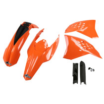 Kit plastiques complet - Origine 2010 - UFO KTM EXC EXC-F 2009-2011