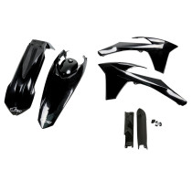 Kit plastiques complet - Noir - UFO KTM EXC EXC-F 2012-2013
