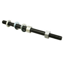 Axe de roue avant 10x100x158mm Peugeot 103