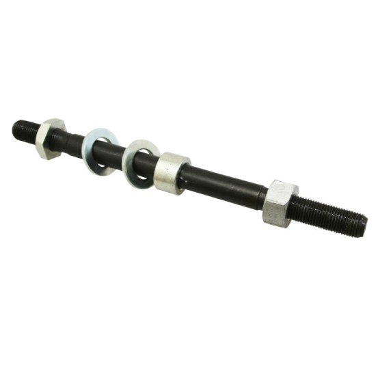 Axe de roue avant 10x100x158mm Peugeot 103