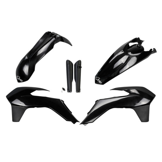 Kit plastiques complet - Noir - UFO KTM EXC EXC-F 2014-2016