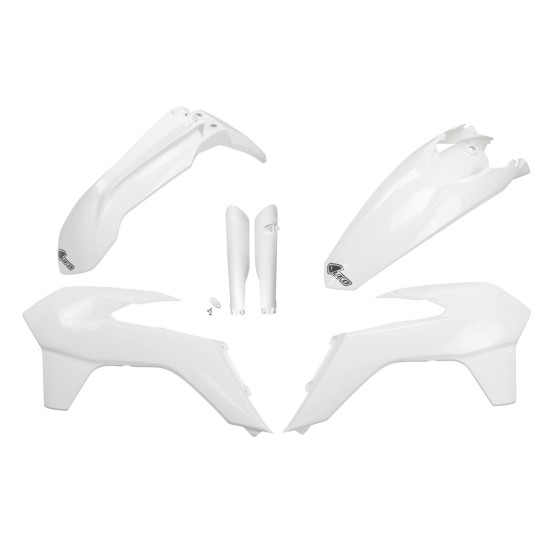 Kit plastiques complet - Blanc - UFO KTM EXC EXC-F 2014-2016