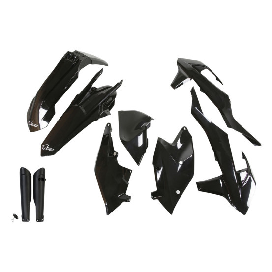 Kit plastiques complet - Noir - UFO KTM EXC EXC-F 2017-2019