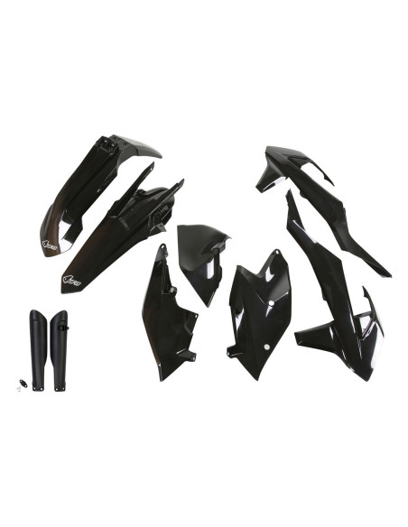 Kit plastiques complet - Noir - UFO KTM EXC EXC-F 2017-2019