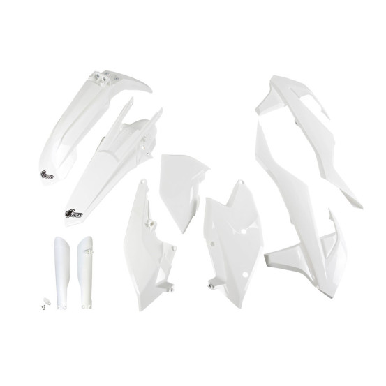 Kit plastiques complet - Blanc - UFO KTM EXC EXC-F 2017-2019