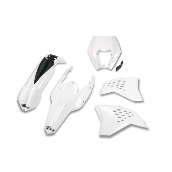 Kit plastiques - Blanc - UFO KTM EXC EXC-F 2009-2011