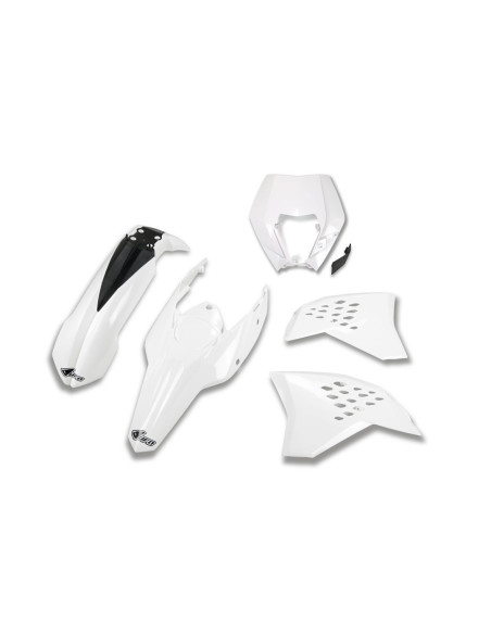 Kit plastiques - Blanc - UFO KTM EXC EXC-F 2009-2011