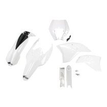 Kit plastiques complet - Blanc - UFO KTM EXC EXC-F 2009-2011