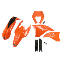 Kit plastiques complet - Origine 2010 - UFO KTM EXC EXC-F 2009-2011