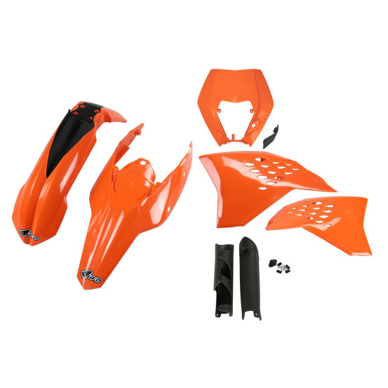 Kit plastiques complet - Origine 2010 - UFO KTM EXC EXC-F 2009-2011