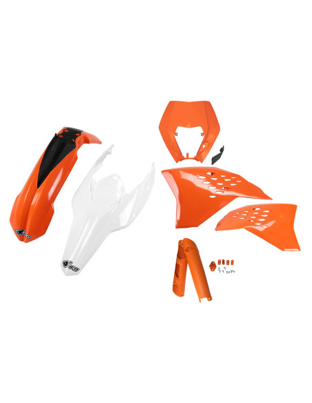 Kit plastiques complet - Origine 2011 - UFO KTM EXC EXC-F 2011