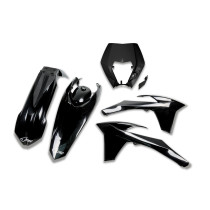 Kit plastiques - Noir - UFO KTM EXC EXC-F 2012-2013