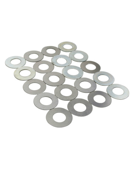 Set de rondelles de calage d'axe de pédalier MBK/Motobécane (16x32)