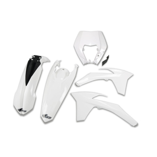 Kit plastiques - Blanc - UFO KTM EXC EXC-F 2012-2013