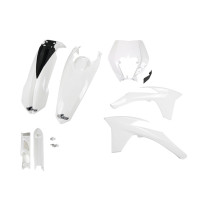 Kit plastiques complet - Blanc - UFO KTM EXC EXC-F 2012-2013