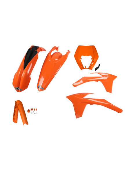 Kit plastiques complet - Orange - UFO KTM EXC EXC-F 2012-2013