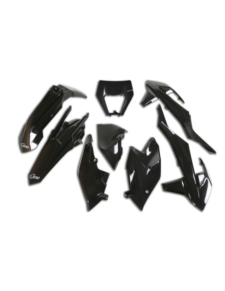 Kit plastiques - Noir - UFO KTM EXC EXC-F 2017-2019