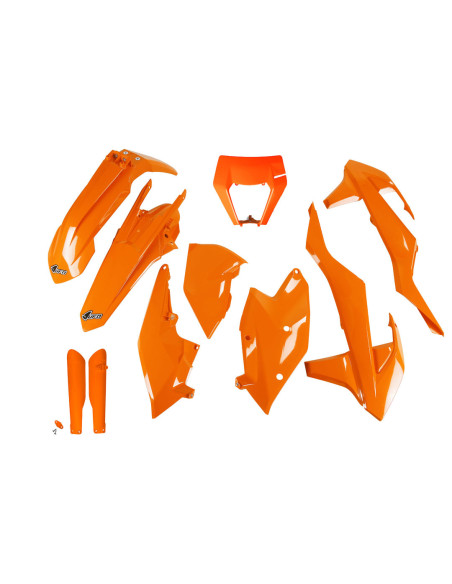 Kit plastiques complet - Orange - UFO KTM EXC EXC-F 2017-2019