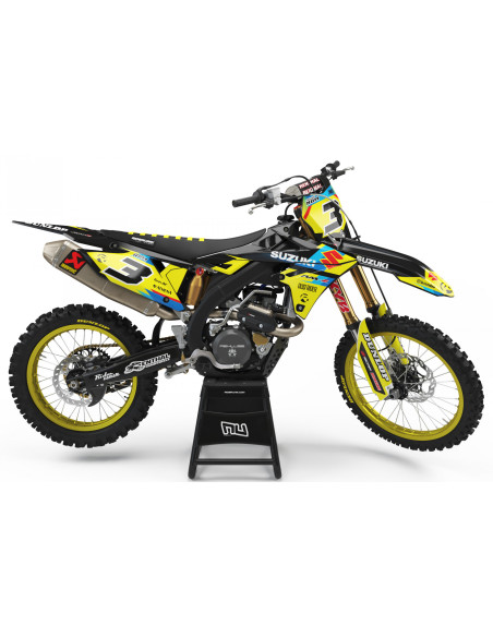 Kit Déco Rider Unik Suzuki CAPRA SUZUKI 250 RMZ 2019-2022