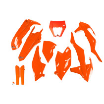 Kit plastiques complet - Néon Orange - UFO KTM EXC EXC-F 2017-2019