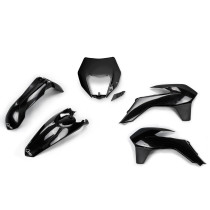 Kit plastiques - Noir - UFO KTM EXC EXC-F 2014-2016