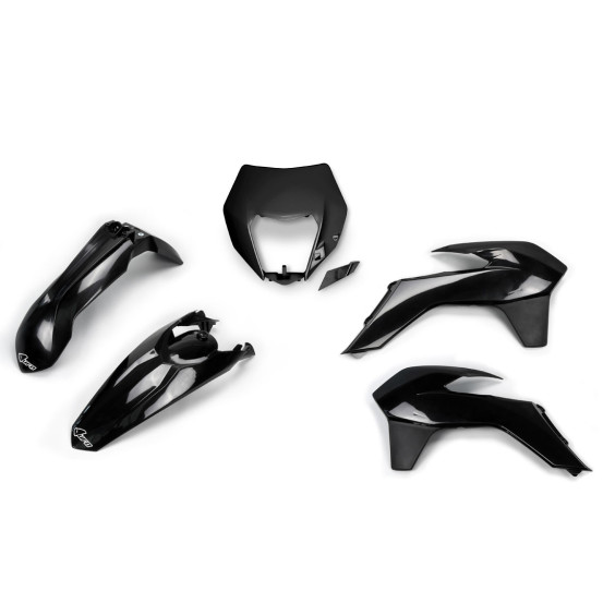 Kit plastiques - Noir - UFO KTM EXC EXC-F 2014-2016