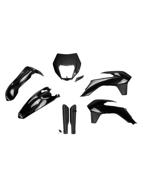Kit plastiques complet - Noir - UFO KTM EXC EXC-F 2014-2016