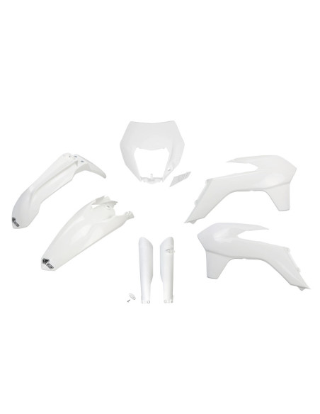 Kit plastiques complet - Blanc - UFO KTM EXC EXC-F 2014-2016