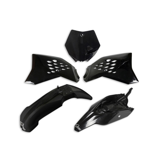 Kit plastiques - Noir - UFO KTM 65 SX 2012-2015