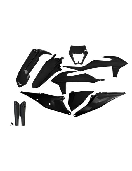 Kit plastiques complet - Noir - UFO KTM EXC EXC-F 2020-2021