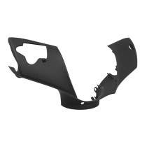 Carénage couvre guidon scooter Piaggio 50 Zip après 2000 Noir mat