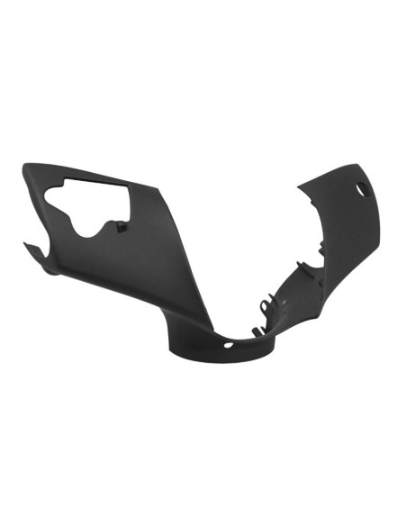 Carénage couvre guidon scooter Piaggio 50 Zip après 2000 Noir mat