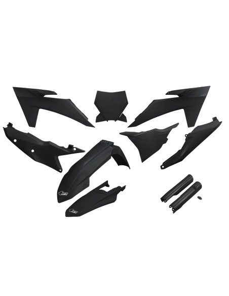 Kit plastiques complet - Noir - UFO KTM SX SX-F 2023-2024