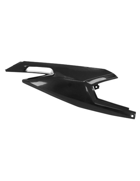 Carénage coque arrière Droit Derbi 50 Senda X-Treme / Gilera 50 SMT / RCR / Aprilia 50 SX / RX 2018-2021 Noir