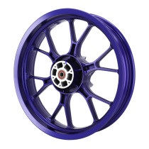 Roue arrière Bleu origine Piaggio 50 SMT Drifting 2019