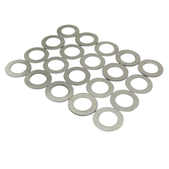 Set de rondelles de calage d'axe de pédalier MBK/Motobécane (16x27)
