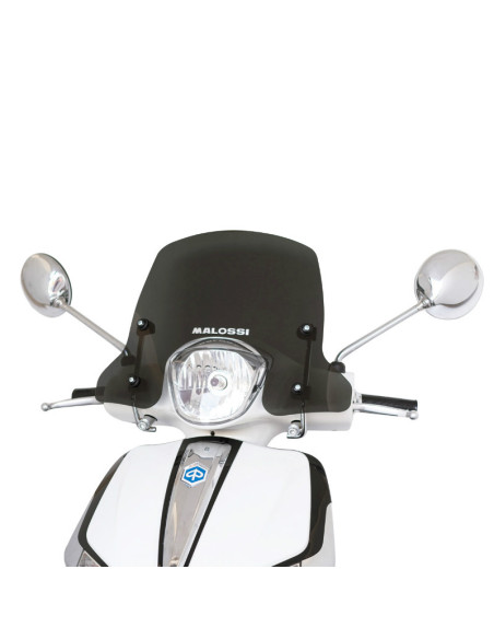 Bulle sport MALOSSI Piaggio 50/125/150 Liberty Fumé