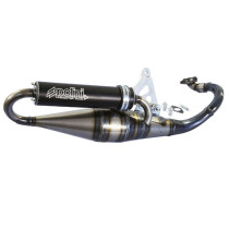 Ligne complète Team 4 Aluminium noir POLINI Aprilia/Malaguti/MBK/PGO/Yamaha 50cc